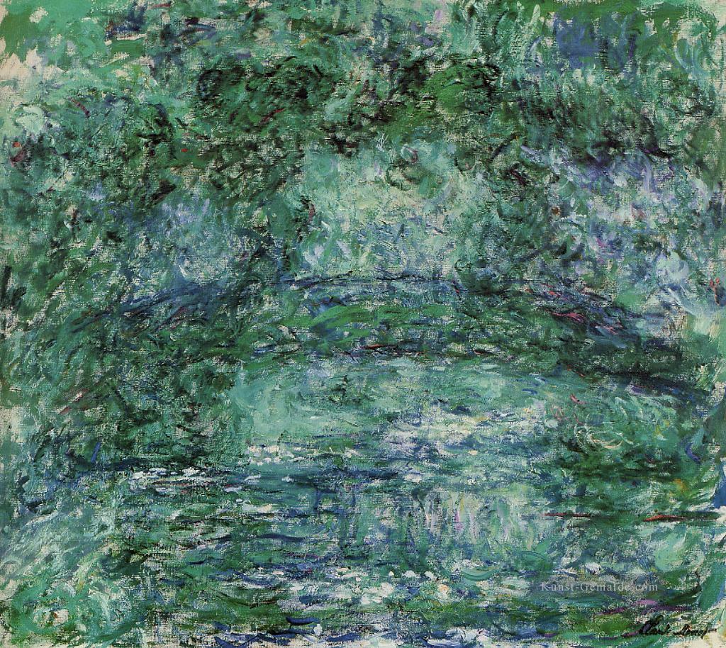 Die japanische Brücke VII Claude Monet impressionistische Blumen Ölgemälde